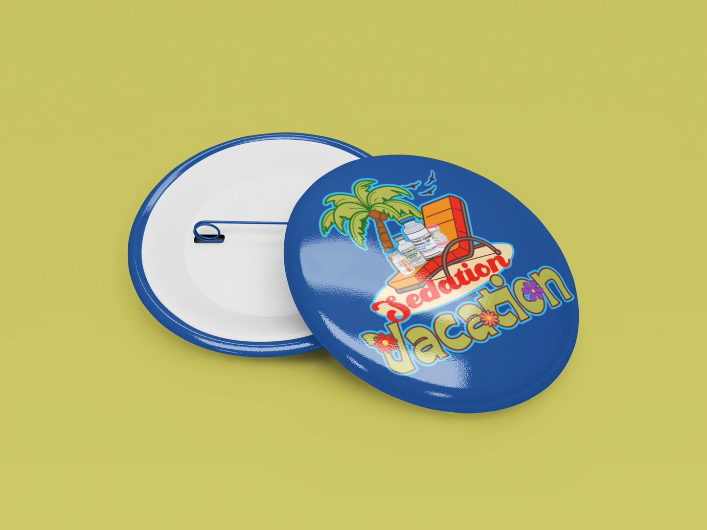 Sedation Vacation Button