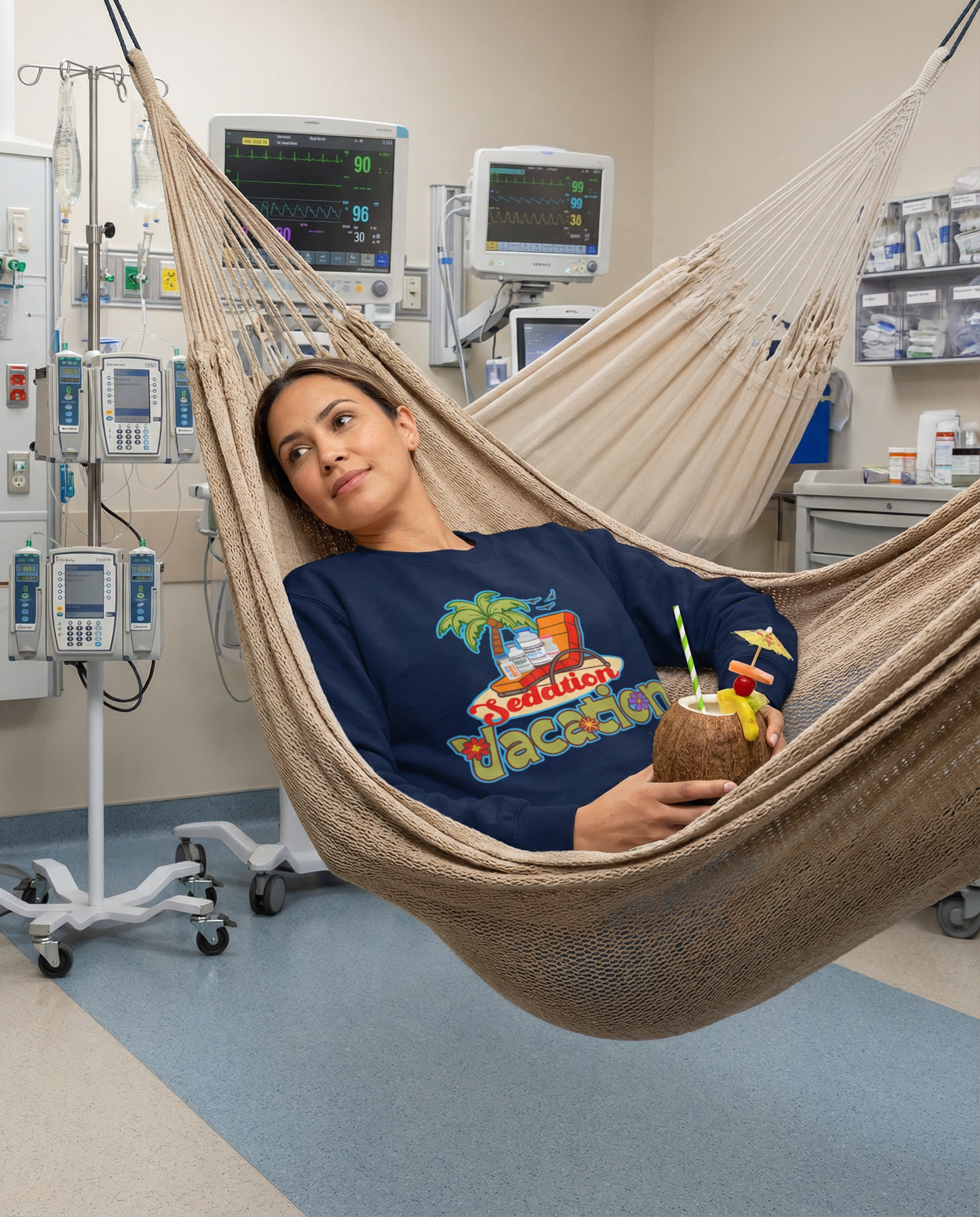 Sedation Vacation, DAT Sweatshirt