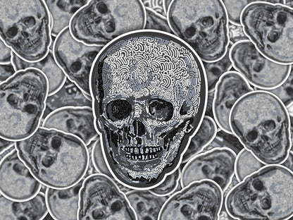 Skull Sticker