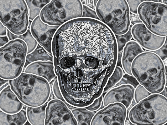Skull Sticker
