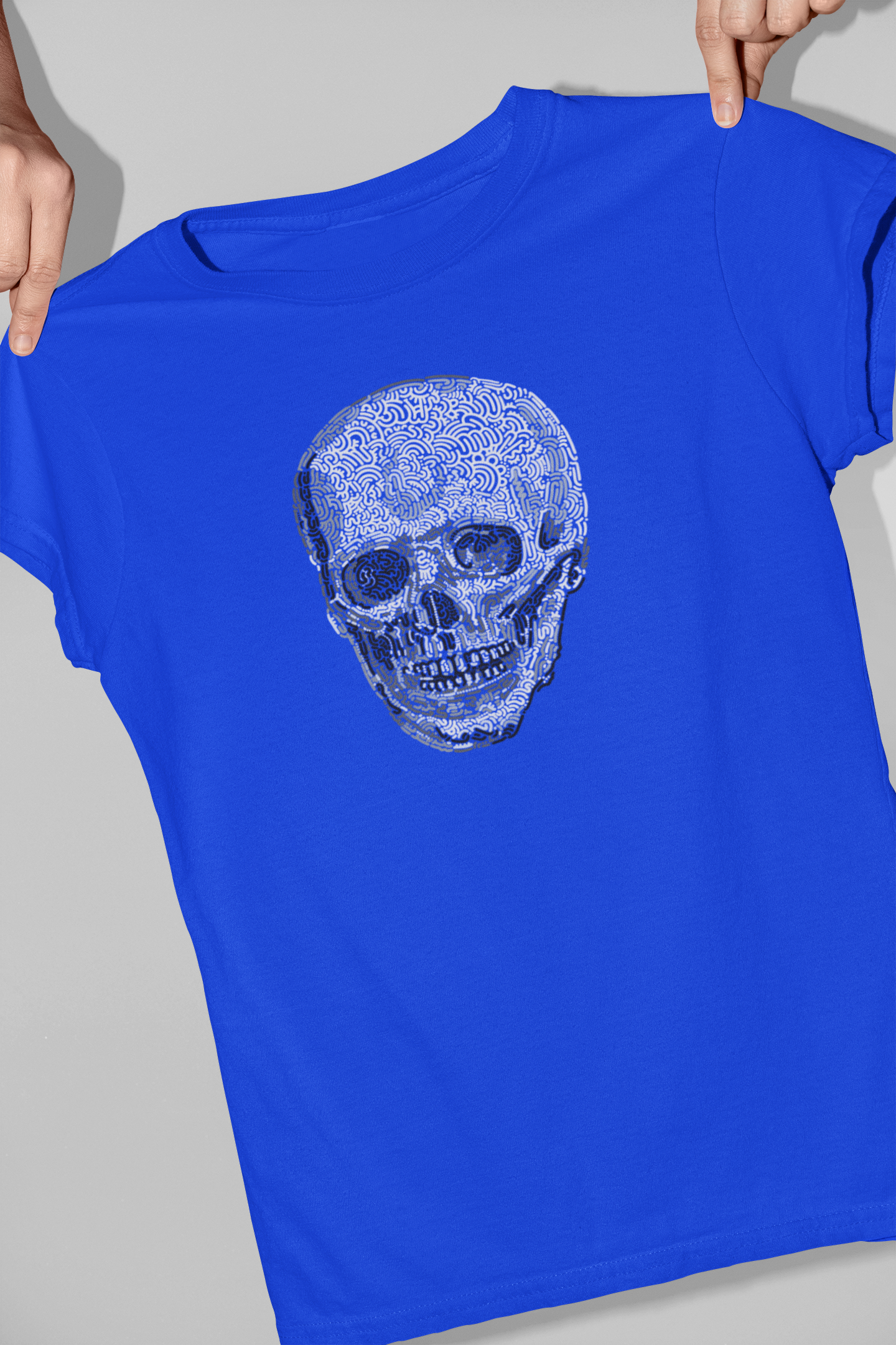 Skull T-Shirt - Artistic Skull Design