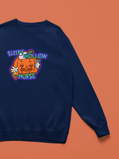 Sleepy Hollow Nurse - Halloween Spooky Sweatshirt