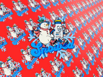 Snowed Sticker -Funny Propofol Sedation Nurse Design