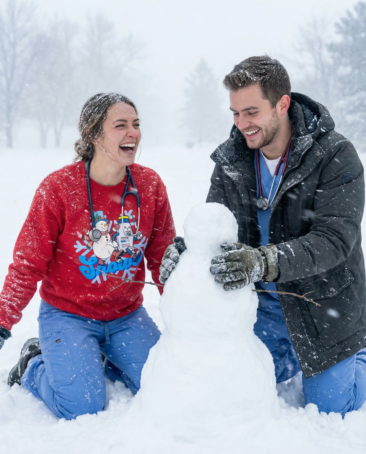 Snowed Sedation Sweatshirt