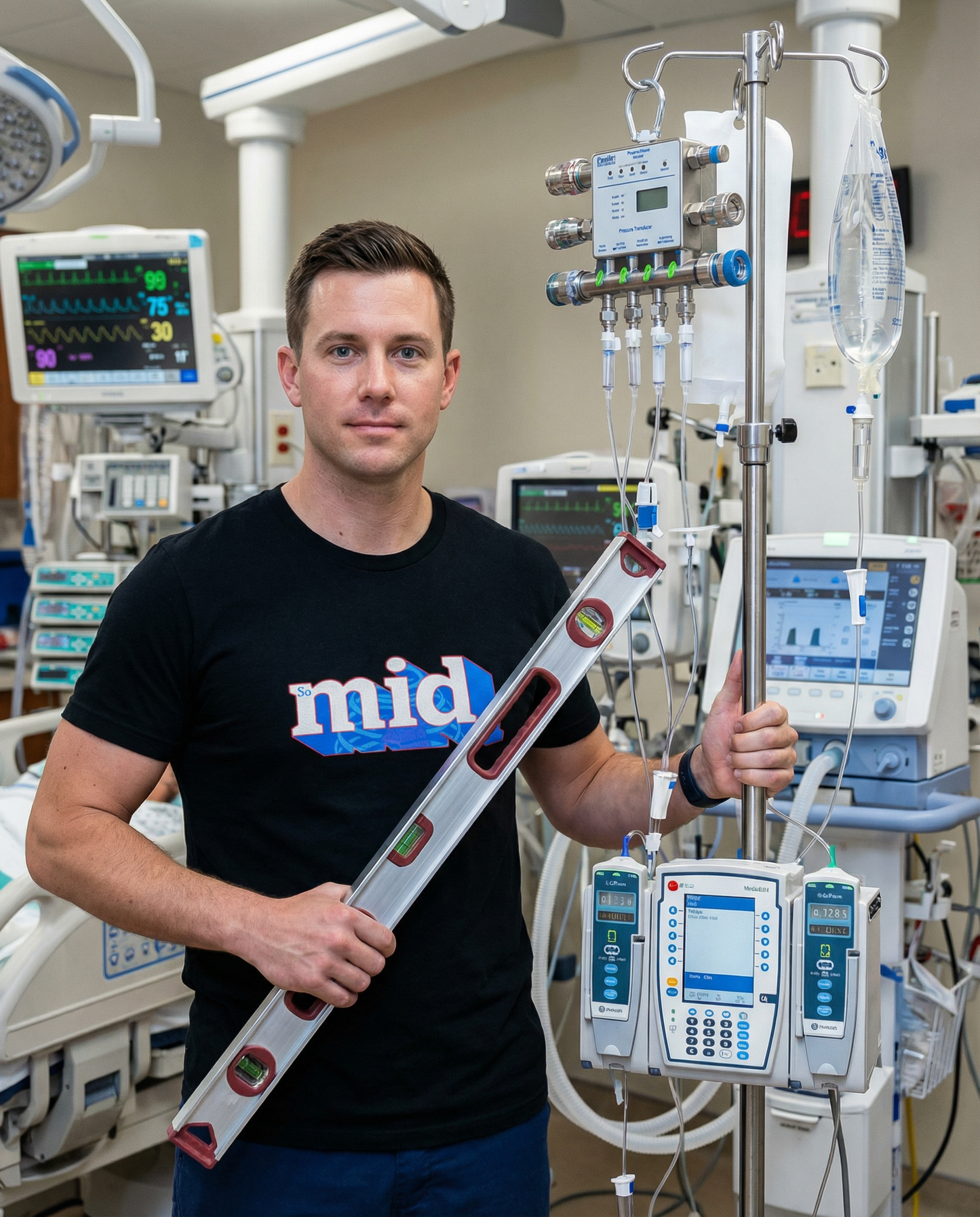 So Mid-Axillary Phlebostatic Axis T-Shirt