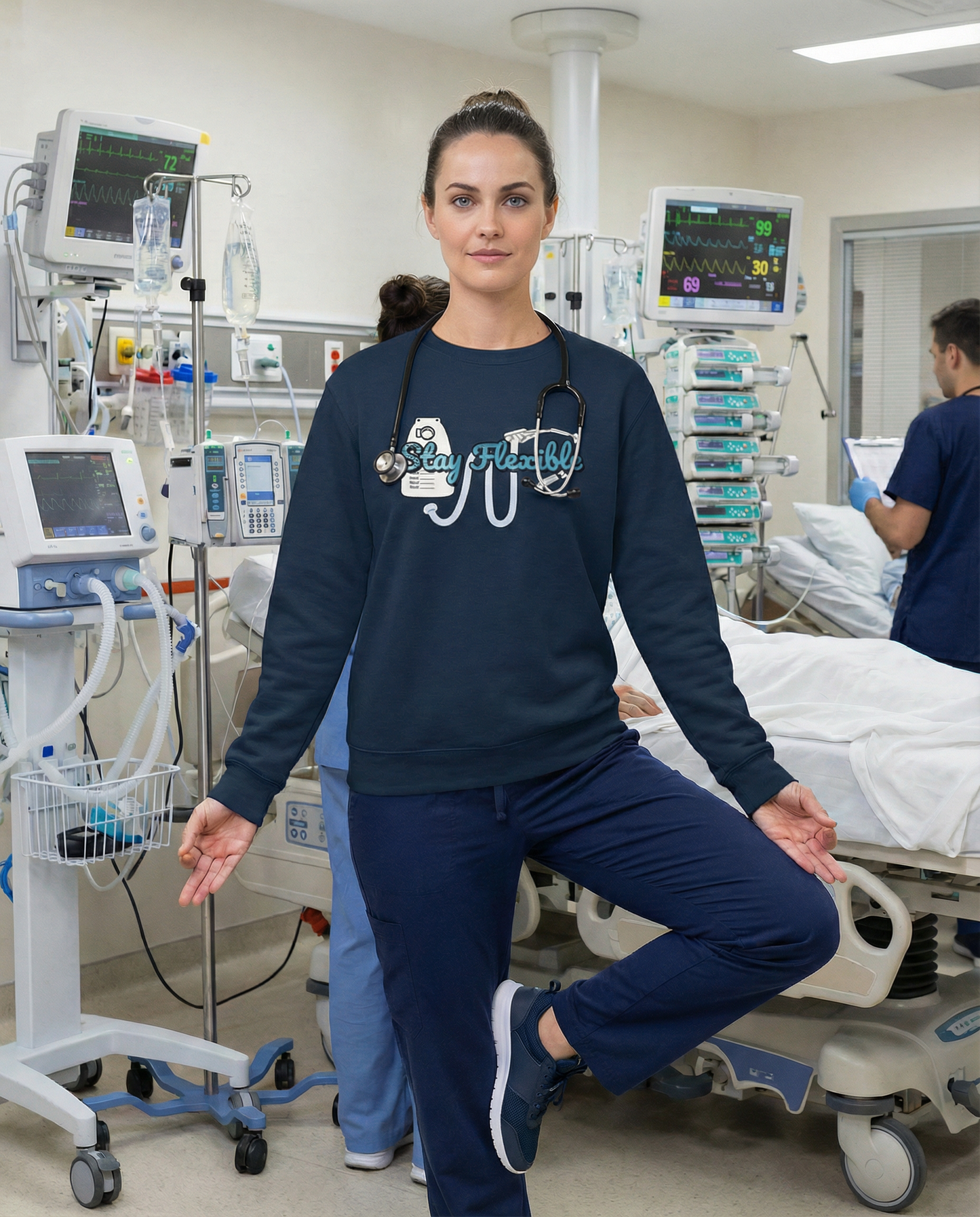 Stay Flexible Fecal Management Sweatshirt