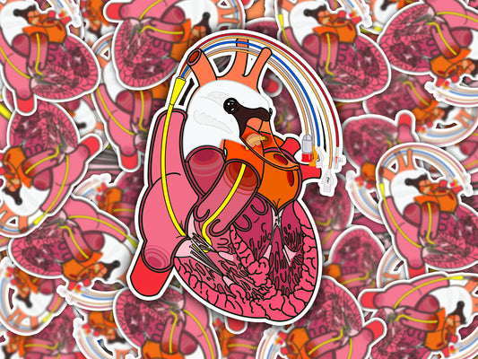 Swan-Ganz Catheter Sticker