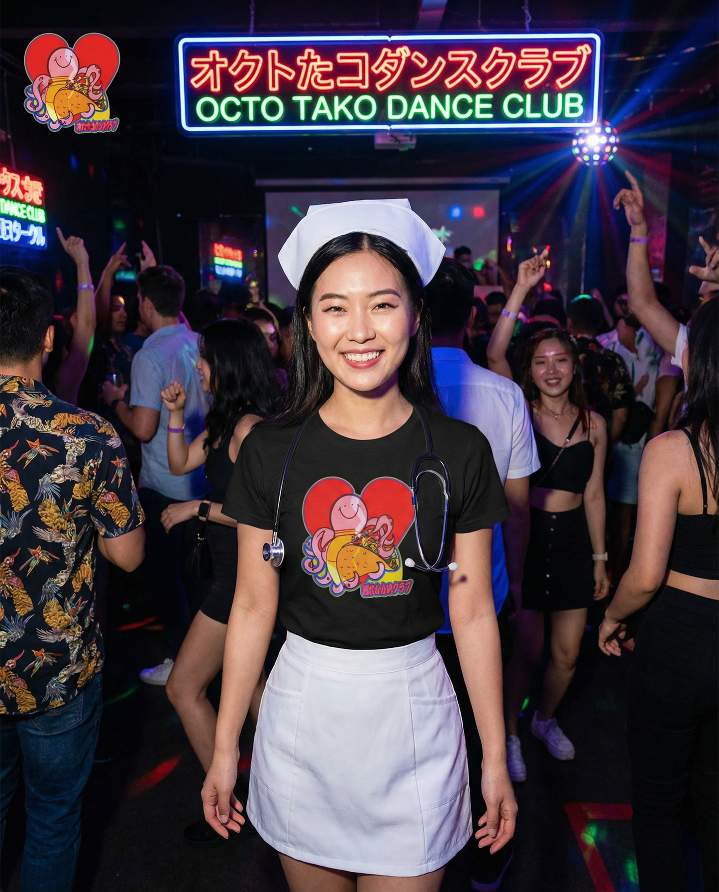 Octo-Taco (Tako Tsubo) Heartbreak Club Tee