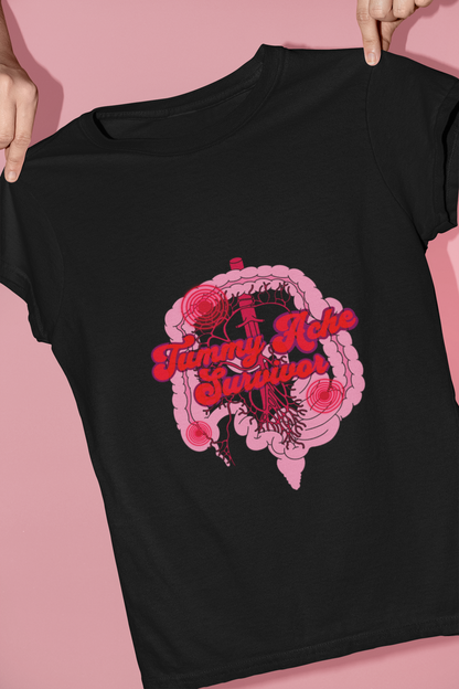 Tummy Ache Survivor Shirt, Gut Health T-Shirt