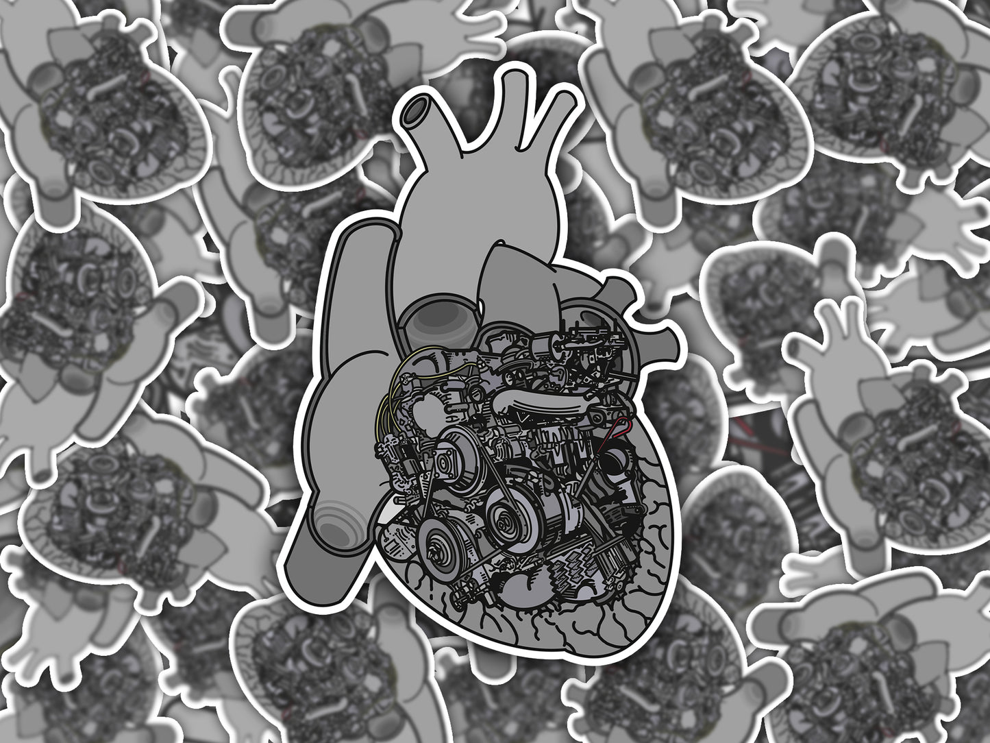 Valves and Ventricles Sticker