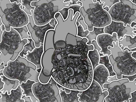 Valves and Ventricles Sticker