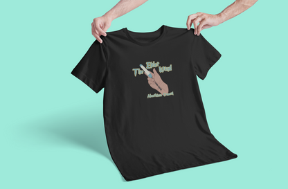 Elder Wand T-Shirt – Absorbisco Canoem! External Cath Wicking Wizardry T-Shirt