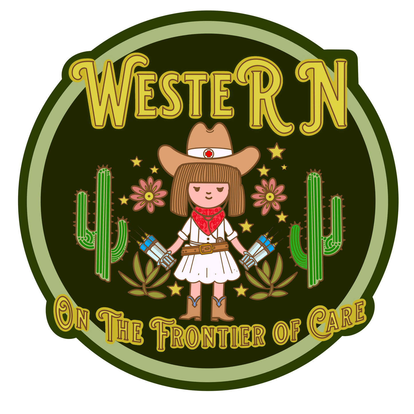 WesteRN, On The Frontier of Nursing T-Shirt