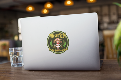 WesteRN - On The Frontier of Care Sticker