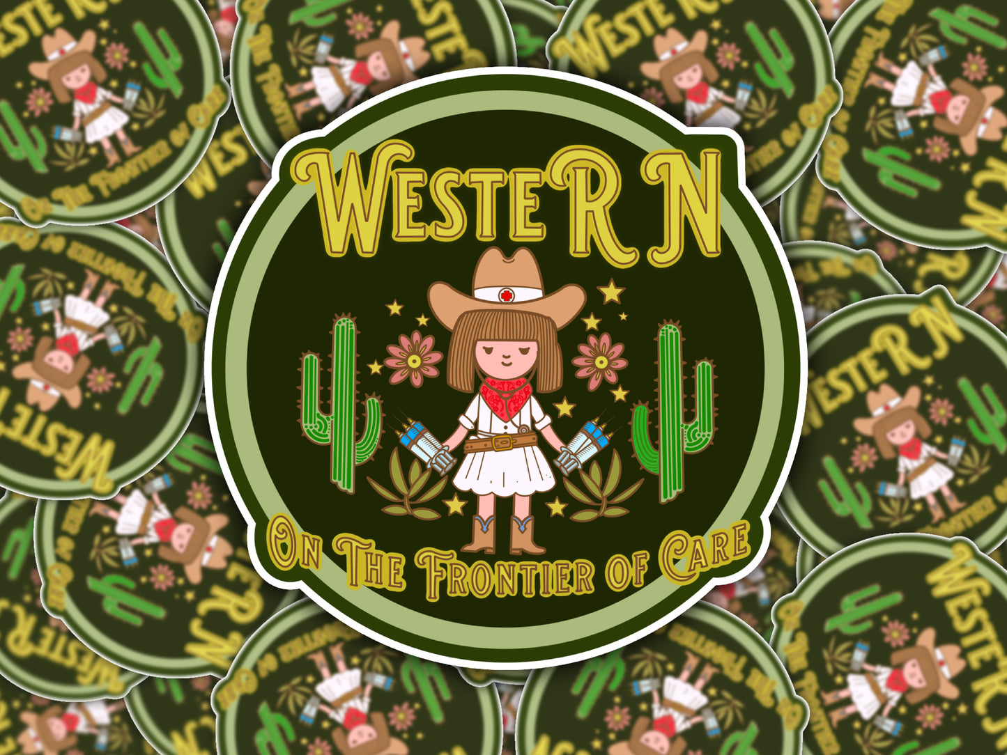 WesteRN - On The Frontier of Care Sticker