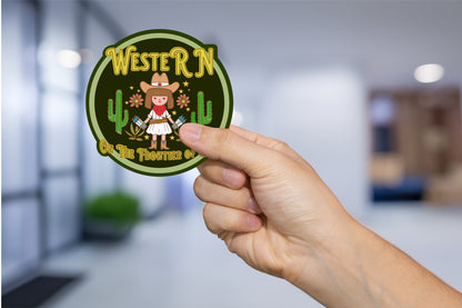 WesteRN - On The Frontier of Care Sticker