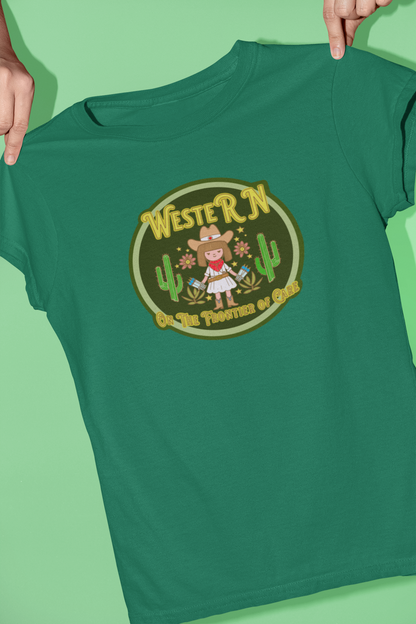 WesteRN, On The Frontier of Nursing T-Shirt