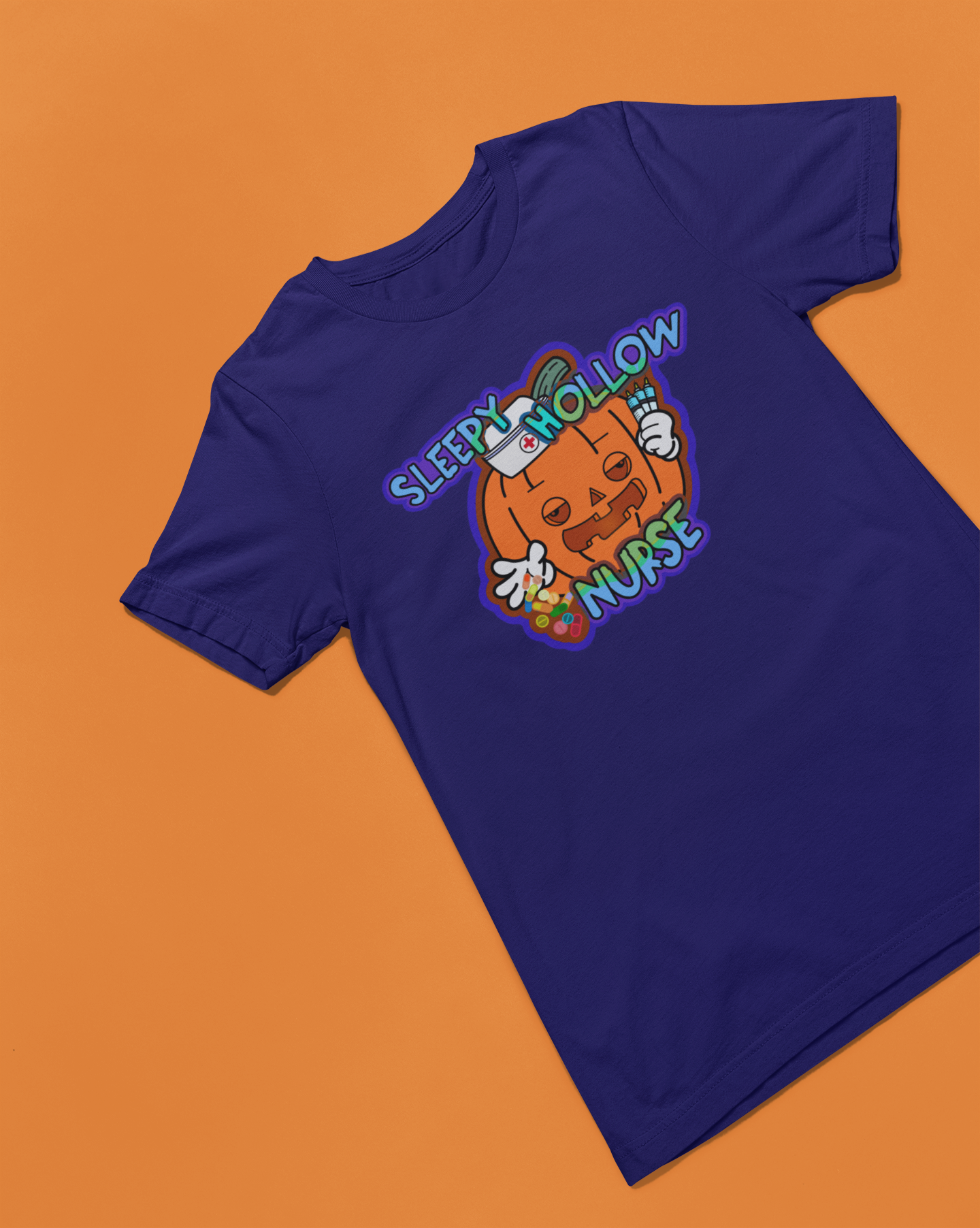 The Legend of The Sleepy Hollow Nurse - Spooky RN T-Shirt