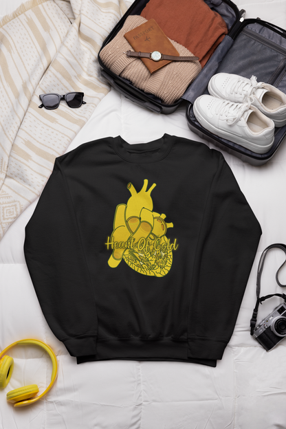 Heart of Gold Sweatshirt - Anatomical Eureka!